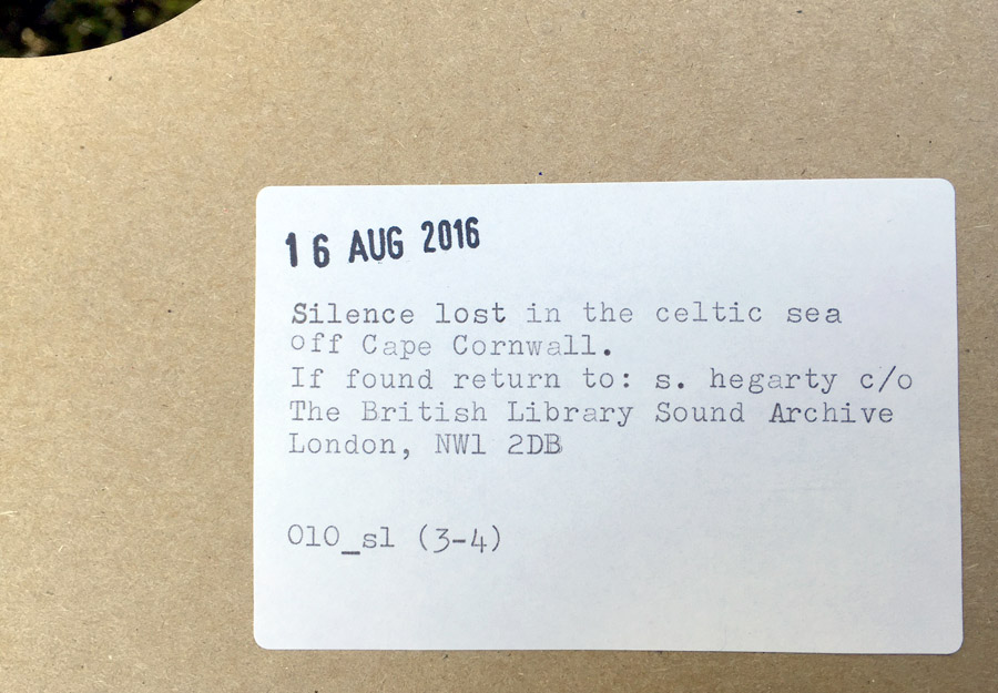 a silence lost: date stamped